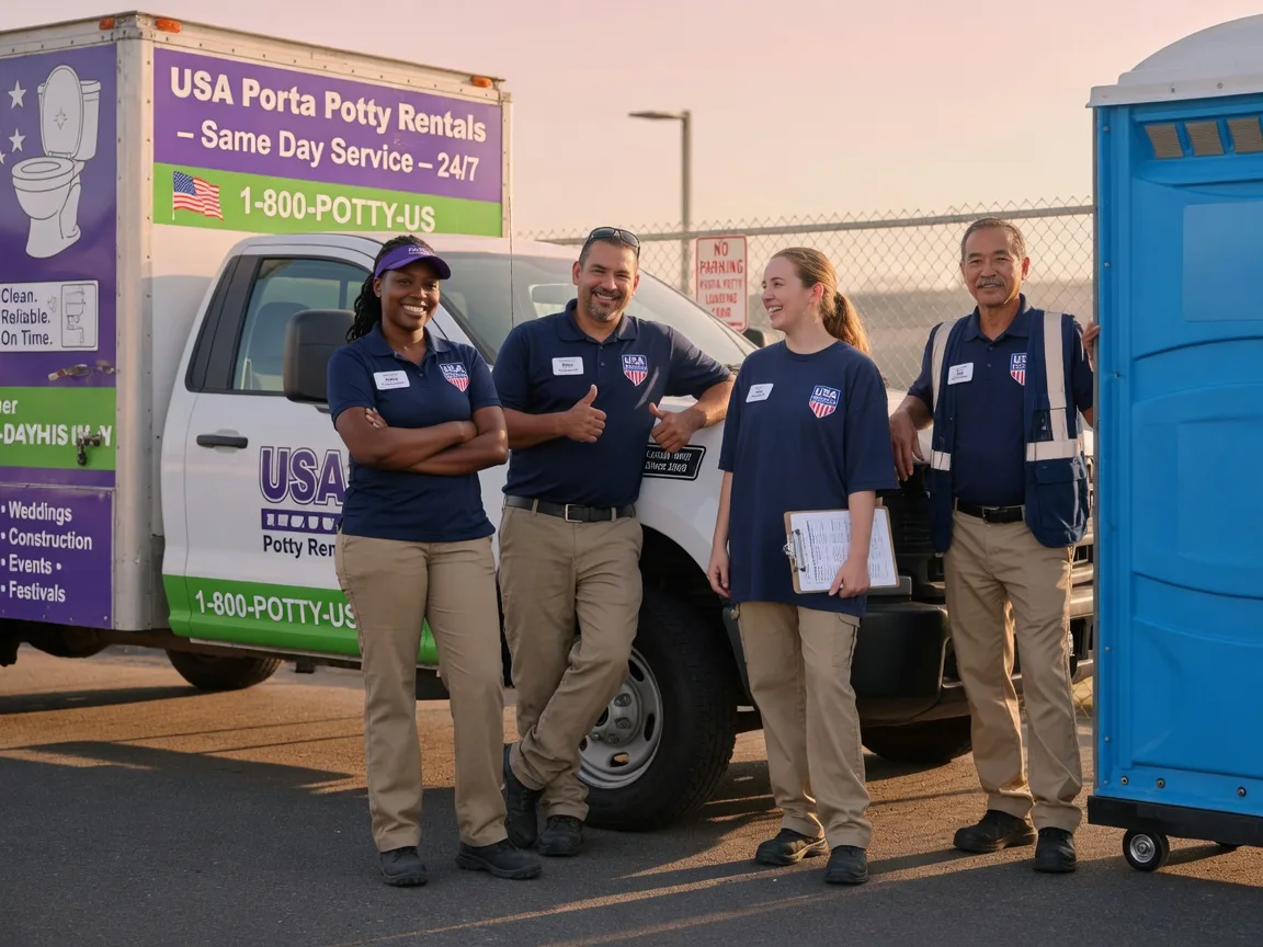 Porta Potty Rental company in Pleasanton, CA