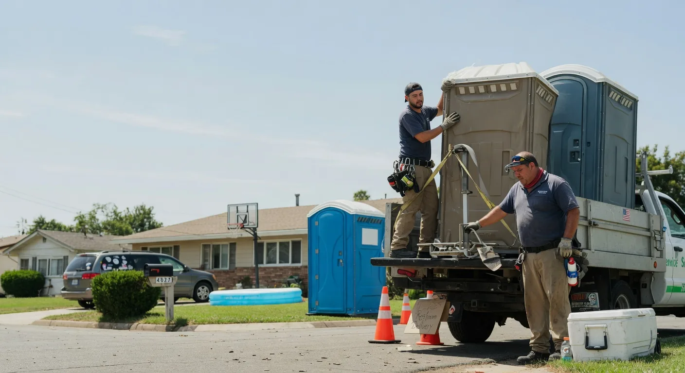 Porta Potty Rental in Pleasanton, CA near me