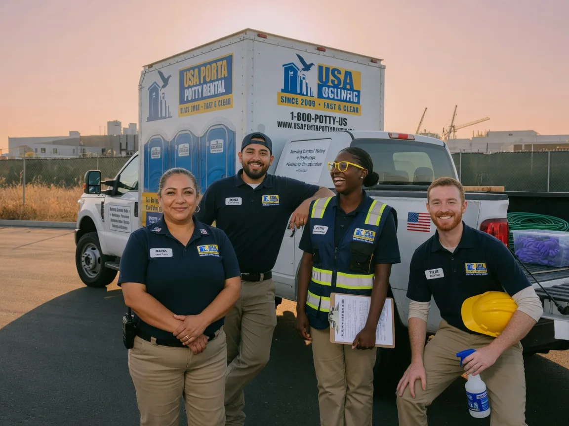Portable Toilet Rental company in Pleasanton, CA